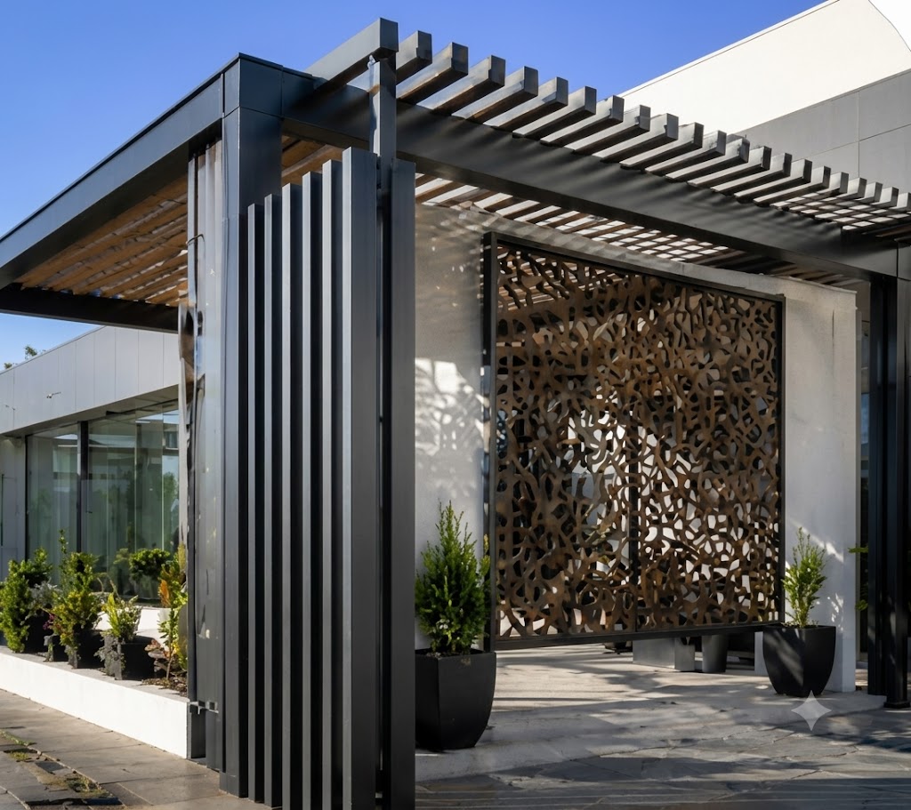 Aluminium fabrication structure work
